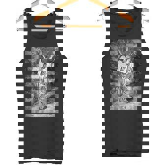 シナイ山から降りてくるモーゼ ギュスターヴ・ドーレ 聖書芸術 タンクトップ - Kawaiitshirt