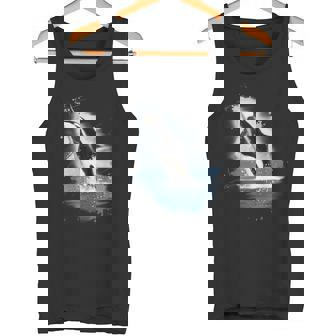 シャチとシャチのギフト タンクトップ - Kawaiitshirt