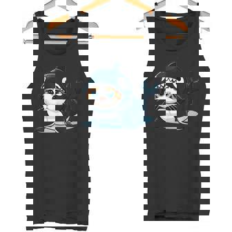 シャチの猫 コスチューム タンクトップ - Kawaiitshirt