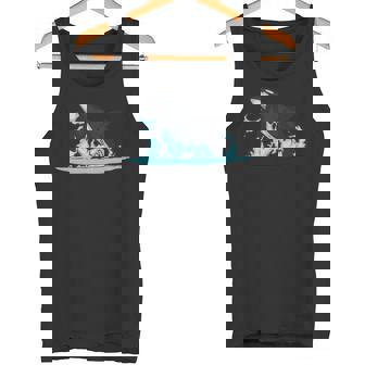 シャチギフトジャンピングオルカシャチ 長袖tシャツ タンクトップ - Kawaiitshirt