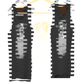 ジャックラッセルテリア Jrt チェストバッグ ポケットドッグオーナー タンクトップ - Kawaiitshirt