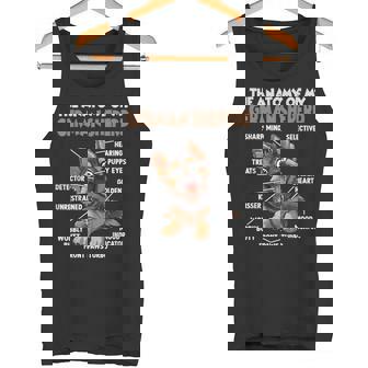 ジャーマン シェパードの犬の散歩 T 犬愛好家のジャーマン シェパード タンクトップ - Kawaiitshirt