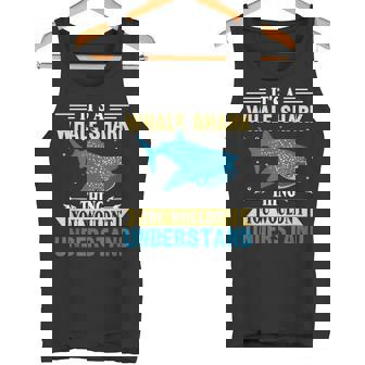 ジンベイザメのことは理解できないジンベイザメです。 タンクトップ - Kawaiitshirt