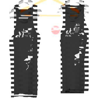 スカイダイビング、パラシュートアウトフィット、スカイダイビング、パラシュツリスト タンクトップ - Kawaiitshirt