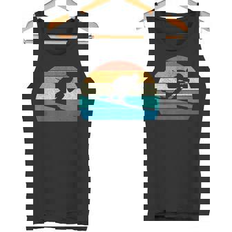 スキー スキー レース スラローム レトロ タンクトップ - Kawaiitshirt