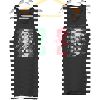 スクーター バイク バイク スクート イタリア国旗 原付スクーター タンクトップ - Kawaiitshirt