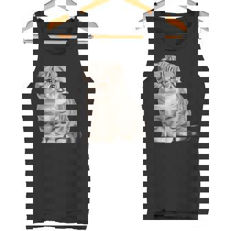 スコティッシュフォールド シンプルデザイン タンクトップ - Kawaiitshirt