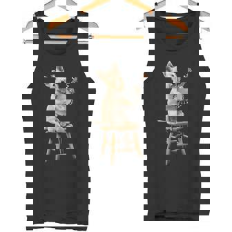 スコティッシュ・テリア・ドッグ ブルーグラス バンジョー選手 タンクトップ - Kawaiitshirt