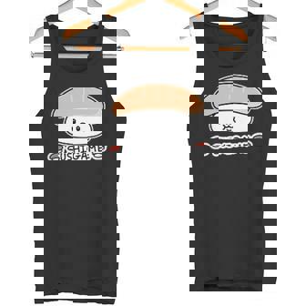スシゲーム〜ヘイラッシャイ！！〜 サーモン Cぽむこ お寿司 かわいい キャラクター タンクトップ - Kawaiitshirt