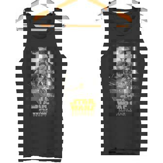 スター・ウォーズ クラシック エピソードii クローンの攻撃ポスター タンクトップ - Kawaiitshirt