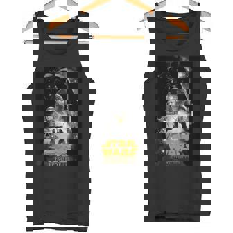 スター・ウォーズ クラシック エピソードiii リベンジ・オブ・ザ・シス ポスター タンクトップ - Kawaiitshirt