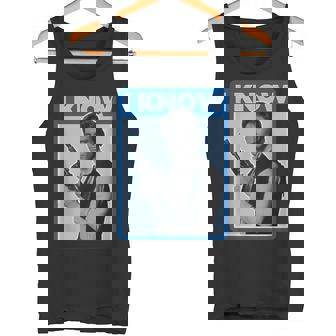 スター・ウォーズ クラシック ハン・ソロ I Know You Love Me ポスター タンクトップ - Kawaiitshirt