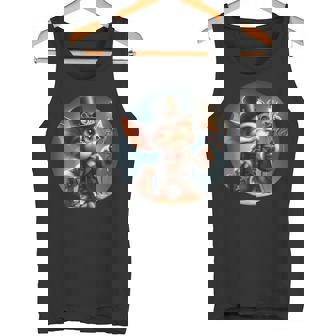 スチームパンク グレムリン クリーチャー マッドサイエンティスト タンクトップ - Kawaiitshirt