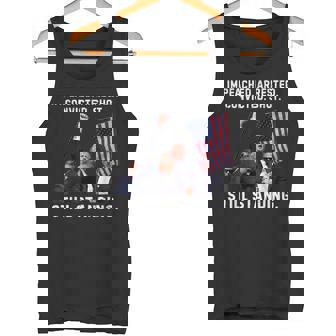 スティル・スタンディング・トランプ 2024 暗殺未遂 タンクトップ - Kawaiitshirt