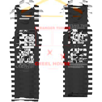 ストレンジャー・シングス 80年代 クラシック ホラー クリール ハウス アーバンレジェンド タンクトップ - Kawaiitshirt