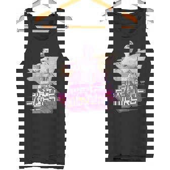 ストレンジャー・シングス イレブン シンセウェーブ ガールズ セーブ ワールド レトロ 80年代 タンクトップ - Kawaiitshirt