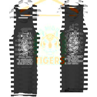 ストレンジャー・シングス ホーキンス・ハイ・タイガース 凝視ファン記念品 タンクトップ - Kawaiitshirt