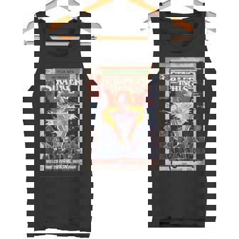 ストレンジャー・シングス リミックス 80年代レトロコミックアート ホーキンズへようこそ タンクトップ - Kawaiitshirt