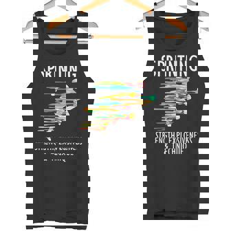 スプリント 短距離 趣味 陸上競技 スキルアップ タンクトップ - Kawaiitshirt