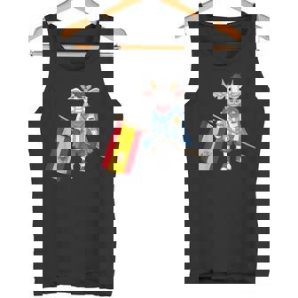 スペイン牛のファン タンクトップ - Kawaiitshirt