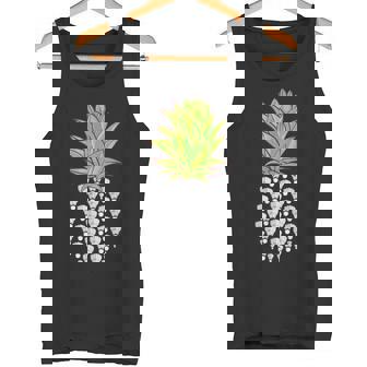 スポーツシャツ 面白いパイナップルデザイン ヴィンテージ バドミントン タンクトップ - Kawaiitshirt