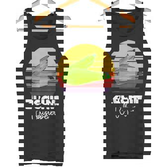 ズッキーニ愛好家 ビーガン ベジタリアン野菜ズッキーニ タンクトップ - Kawaiitshirt