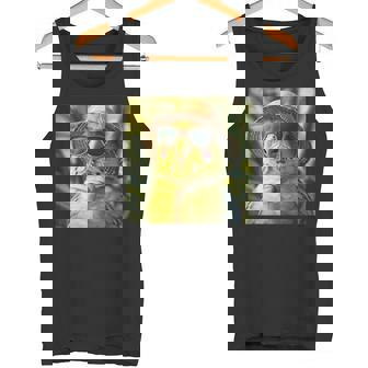 セキセイインコは休暇中、面白い動物、面白いオウム タンクトップ - Kawaiitshirt