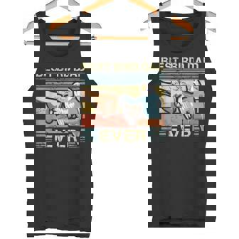 セキセイダッド 鳥好き 父 動物愛好家 鳥の男 タンクトップ - Kawaiitshirt