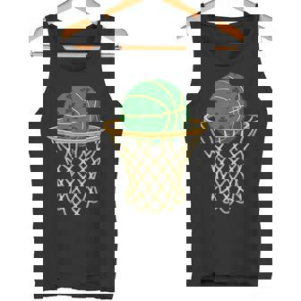 セントパトリックバスケットボールグリーンシャムロックバスケットボール タンクトップ - Kawaiitshirt