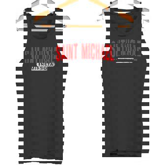 セントマイケルmn ミネソタ 面白い Usa City Roots ヴィンテージ ギフト タンクトップ - Kawaiitshirt