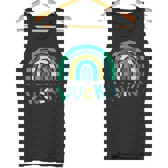 セント・パッツ・ラッキー・レインボー タンクトップ - Kawaiitshirt