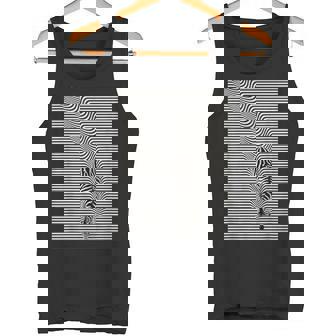 ゼブラ 錯視 メンズ レディース キッズ タンクトップ - Kawaiitshirt