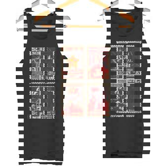 ソビエト消印sovi8ヴィンテージプロパガンダ。 タンクトップ - Kawaiitshirt