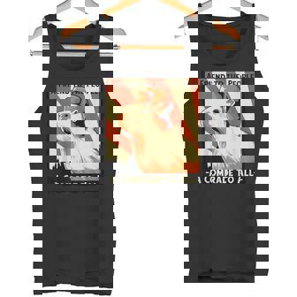 ソ連共産主義カピバラソビエト民衆への友 タンクトップ - Kawaiitshirt