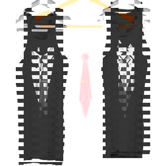 タキシード メンズ レディース キッズ プリント スーツ & ネクタイ おもしろコスチューム タンクトップ - Kawaiitshirt