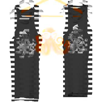 タコ 小タコ イカ 海 恋 甘タコ タンクトップ - Kawaiitshirt