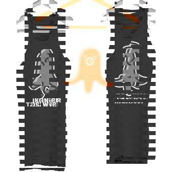 タコさんウインナー たこさん ウインナー Takosan Wiener 食べ物 イラスト かわいい おもしろ タンクトップ - Kawaiitshirt