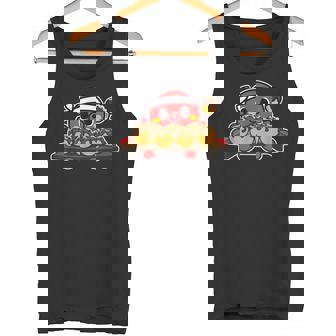 タコ料理日本たこ焼きtシャツ タンクトップ - Kawaiitshirt