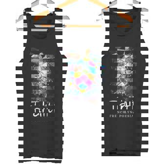 タヒチ フランス領ポリネシア タヒチ タンクトップ - Kawaiitshirt