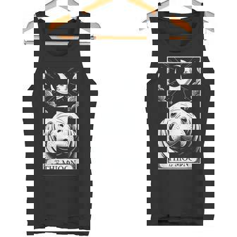 タロットカード ヴィンテージ 三日月 マナティー 海 動物 恋人 タンクトップ - Kawaiitshirt