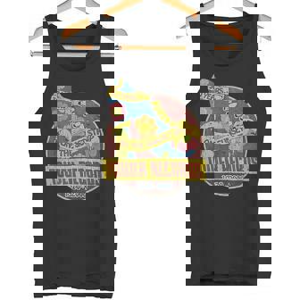 タワーレコード レトロ サンセット ブルバード ヴィンテージ 音楽 ハリウッド タンクトップ - Kawaiitshirt