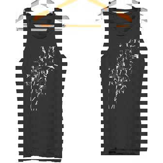 タンポポ バトントワラーの花、花のバトントワリング ツリー タンクトップ - Kawaiitshirt