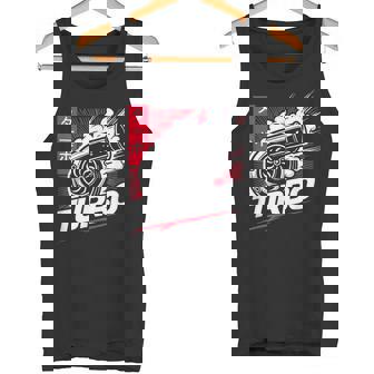 ターボターボチャージャー 日本語レタリング 日本スタイル タンクトップ - Kawaiitshirt