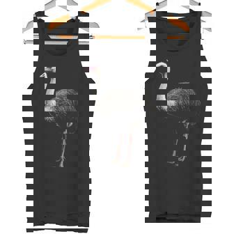 ダチョウ 動物 モチーフ イラスト ダチョウ タンクトップ - Kawaiitshirt