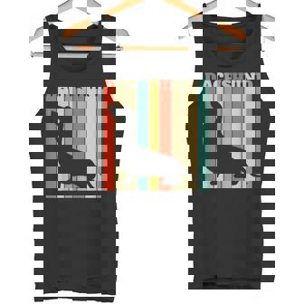 ダックスフンドのギフトレトロなスタイル タンクトップ - Kawaiitshirt
