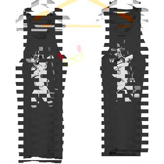 ダビングフレンチブルドッグゴルフフレンチドッグダブゴルファーギフト タンクトップ - Kawaiitshirt