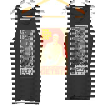 ダークユーモアは食べ物のようです スターリン・ソビエト共産主義のプロパガンダ タンクトップ - Kawaiitshirt