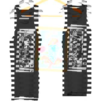 チカーナ レイナ チカーノ シャツ チョロ クイーン かわいい レトロ ローライダー タンクトップ - Kawaiitshirt