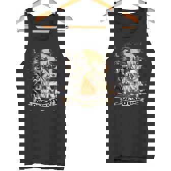 チワワ 面白いtシャツ 犬 キャンプ かわいい メンズ 子供 おもしろ 服 グッズ ネタ ソロキャンプ タンクトップ - Kawaiitshirt