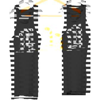 チンアナゴ & ニシキアナゴ【どうぶつフレンズ】水族館の生き物 かわいい 面白 動物 イラスト タンクトップ - Kawaiitshirt